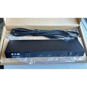NEW EATON SGXRM19B Rackmount Surge Protector Power Strip